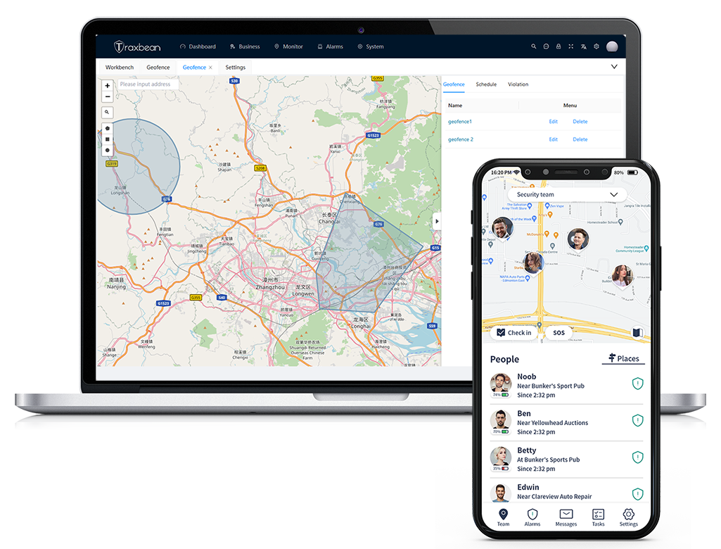Traxbean Mobile App